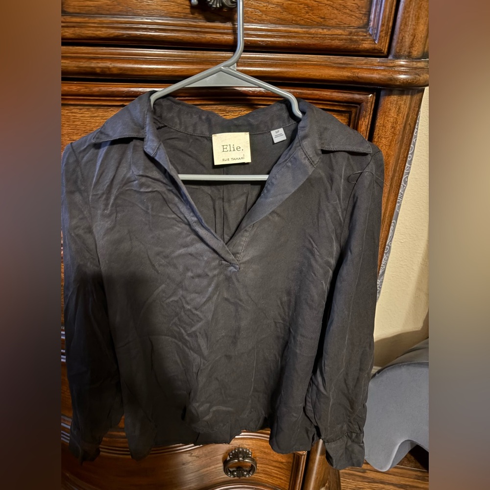 Ellie Black Women's Top Long Sleeve
